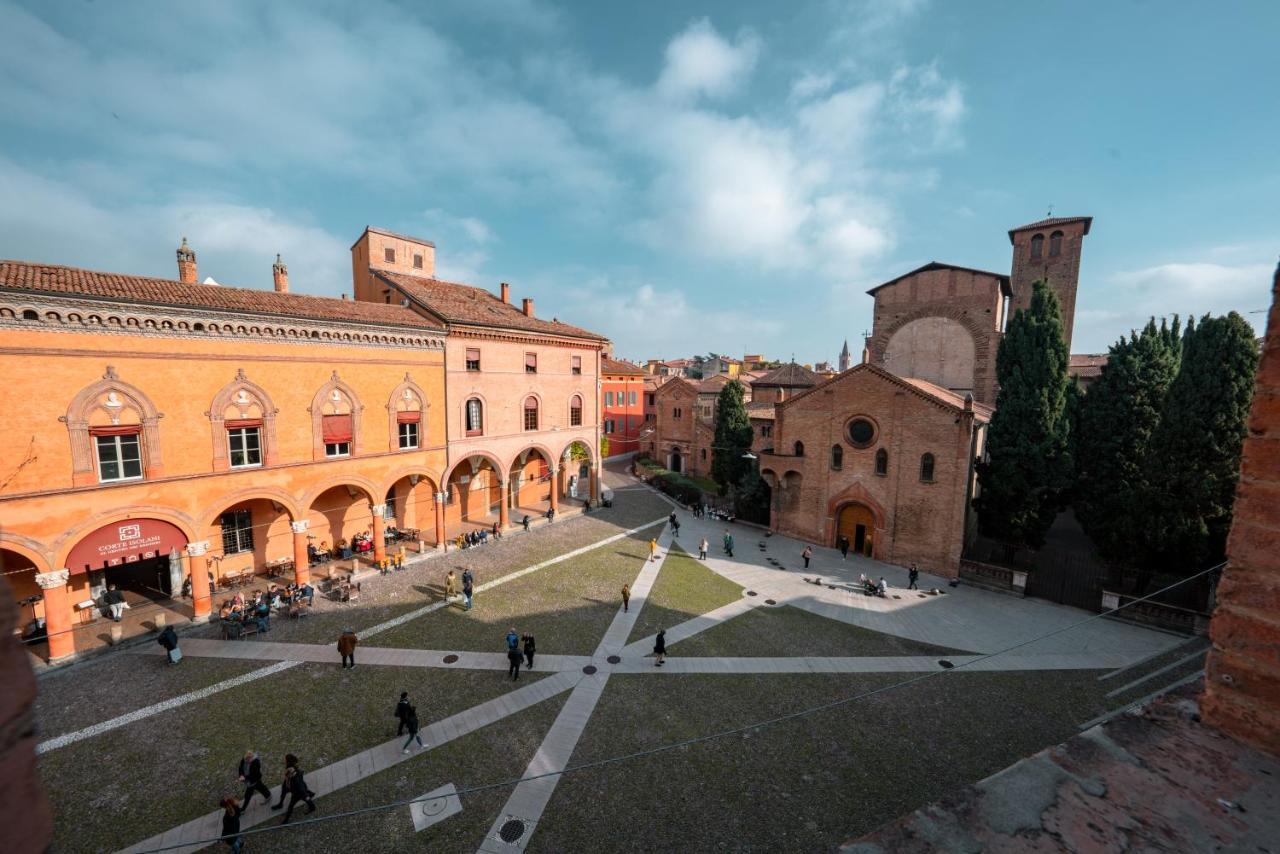 Апартаменты Piazza Santo Stefano Con Vista Болонья Экстерьер фото